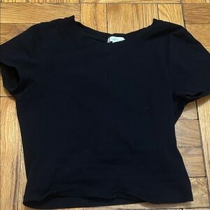 95% COTTON Women's Black Top